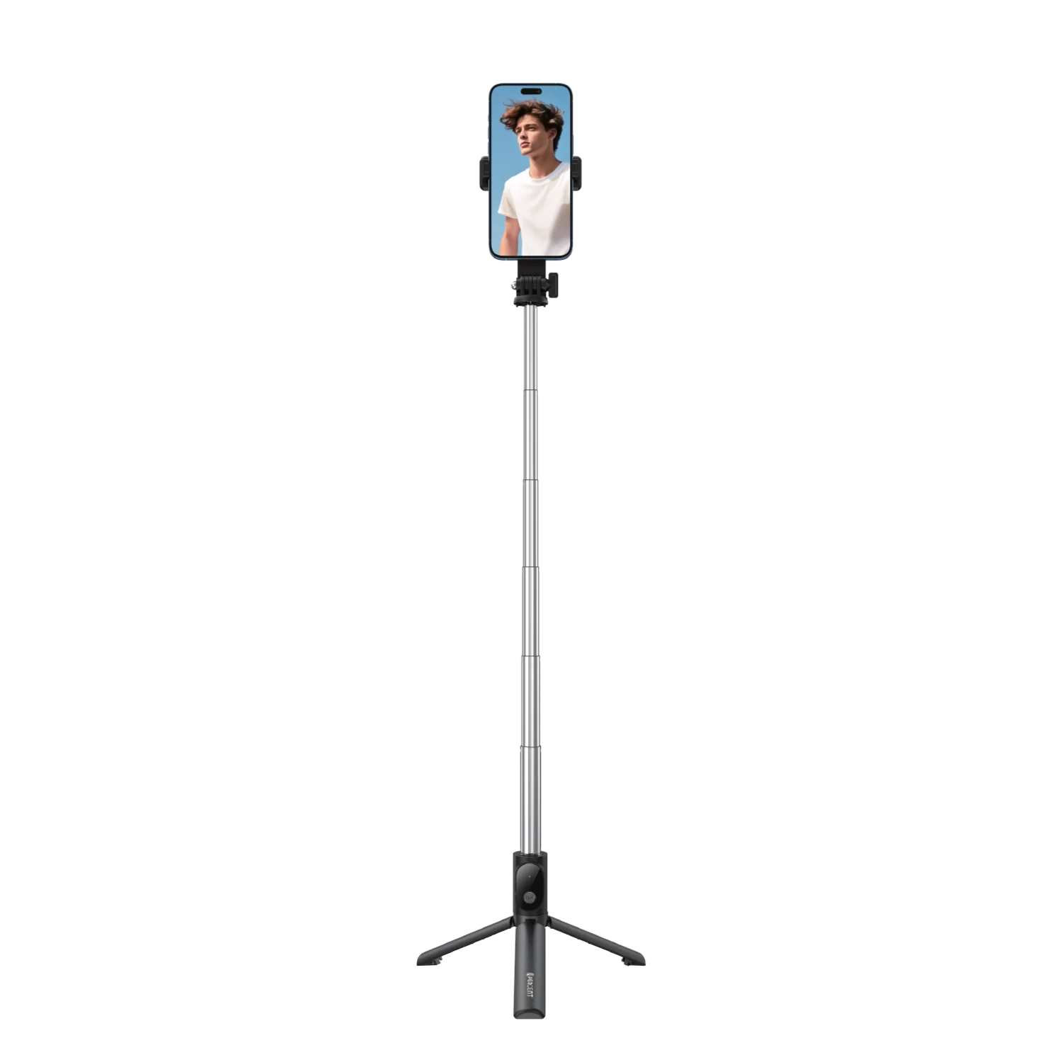 90 Percent Shotiva Series – Foldable Bluetooth Selfie Stick with Tripod | Black - Image 2