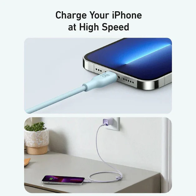 Anker 542 USB-C To Lightning Cable (Bio Based 1.8m) | Blue - Image 4