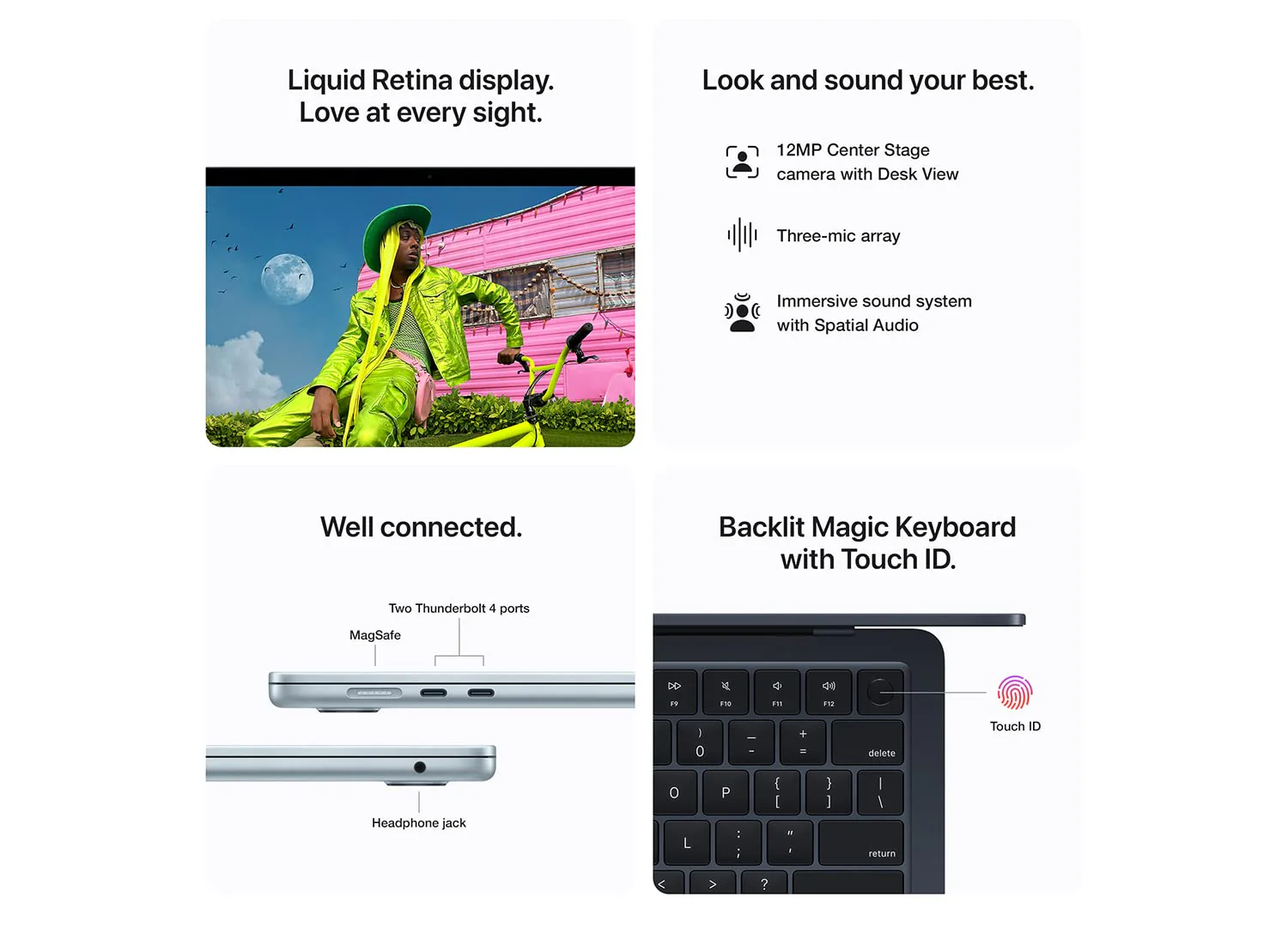 Apple 2025 MacBook Air 13-inch Laptop M4 Chip, 13.6-inch Liquid Retina Display, 16GB Unified Memory, 512GB SSD Storage | Sky Blue - Image 6