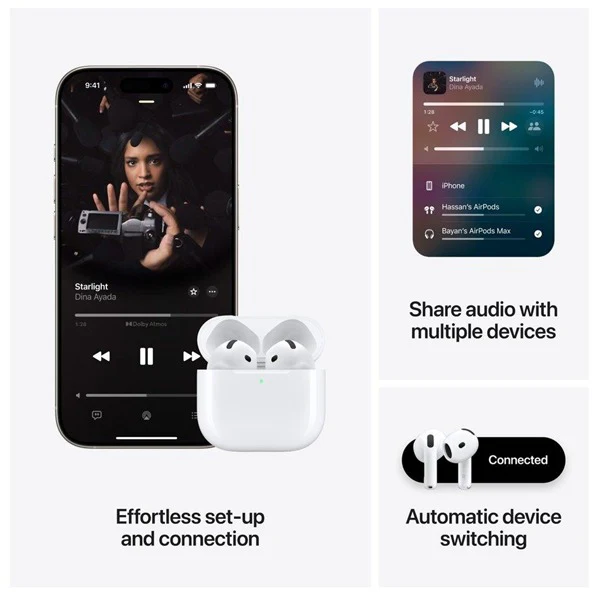 Apple Airpods 4 + Bundle Offer | White - Image 4