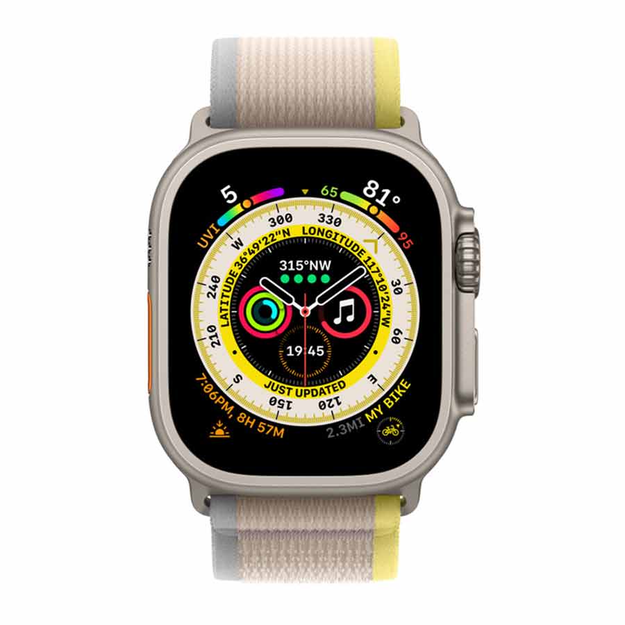 Apple Watch 49mm Trail Loop | Yellow / Beige - Image 3