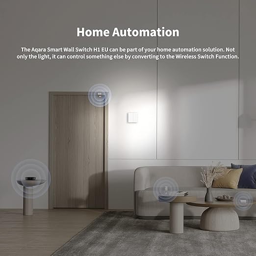 Aqara Smart Wall Switch H1 With Neutral Double Rocker - Image 4