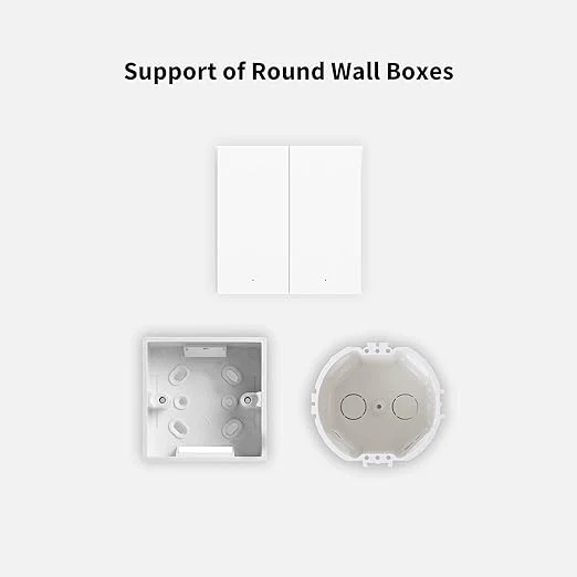 Aqara Smart Wall Switch H1 With Neutral Double Rocker - Image 5