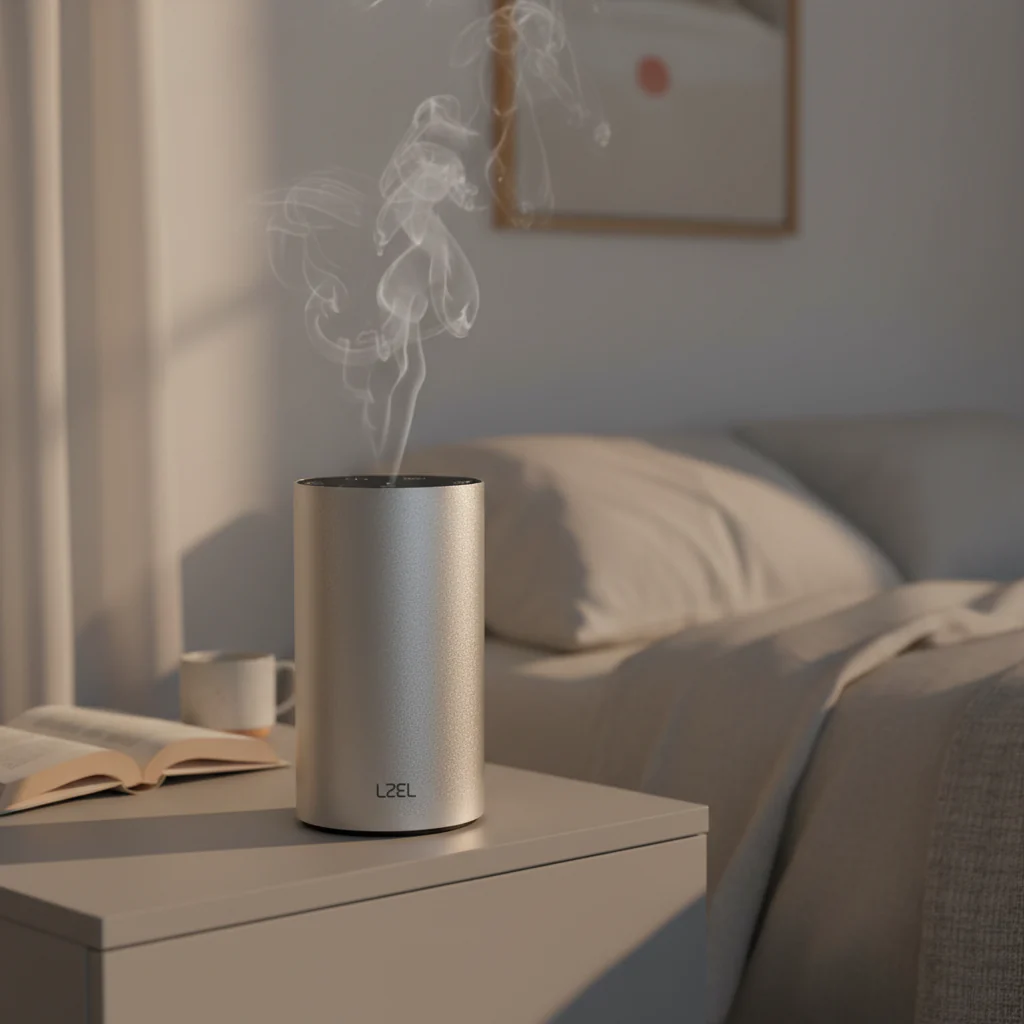 LZEL Aroma Diffuser Aromavista Elite Mini Essential Oil Diffuser Waterless Nebulizer Aroma Diffuser, 2000mah | Silver - Image 7