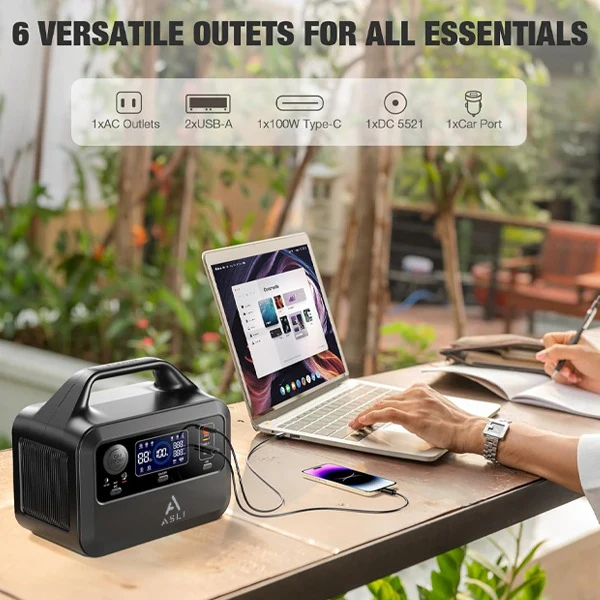 Asli Global 96000mAh Energy House Outdoor Portable Power Station - Image 4