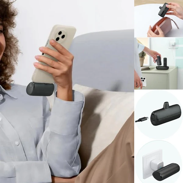 Asli Global Multi Link Connect Duo Mini Power Station With 1USB-C & 1 Lightning Connector - Image 4