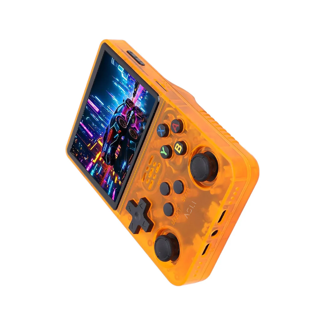 Asli Global Xretro Engine 3.5 Xretro Handheld Game Console With Linux System 128GB | Orange - Image 4