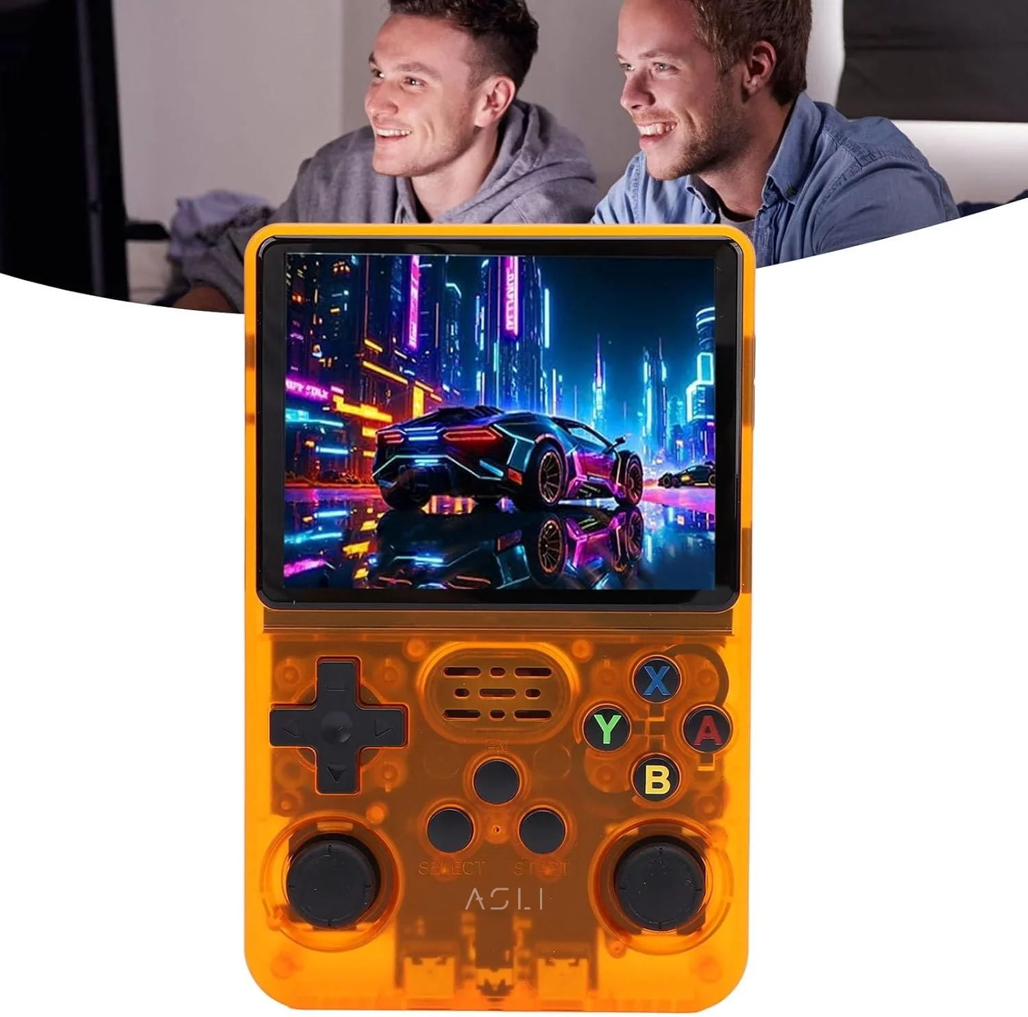 Asli Global Xretro Engine 3.5 Xretro Handheld Game Console With Linux System 128GB | Orange - Image 6