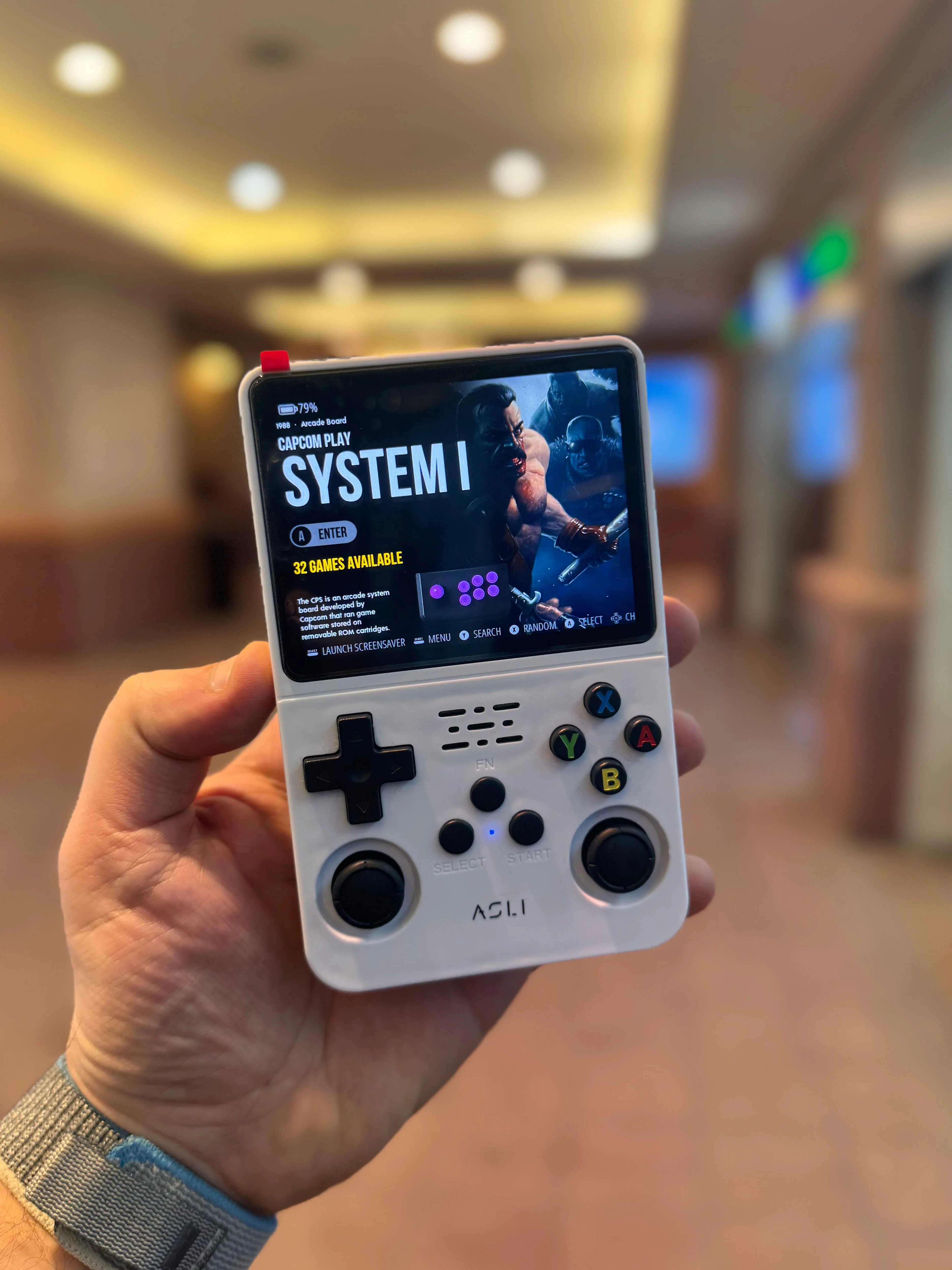 Asli Global Xretro Engine 3.5 Xretro Handheld Game Console With Linux System 128GB | White - Image 12
