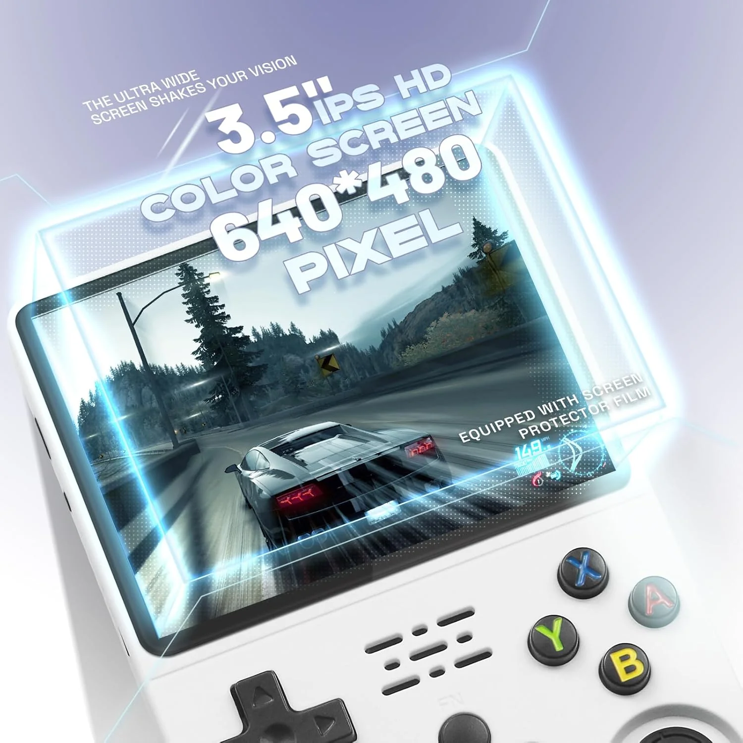 Asli Global Xretro Engine 3.5 Xretro Handheld Game Console With Linux System 128GB | White - Image 6