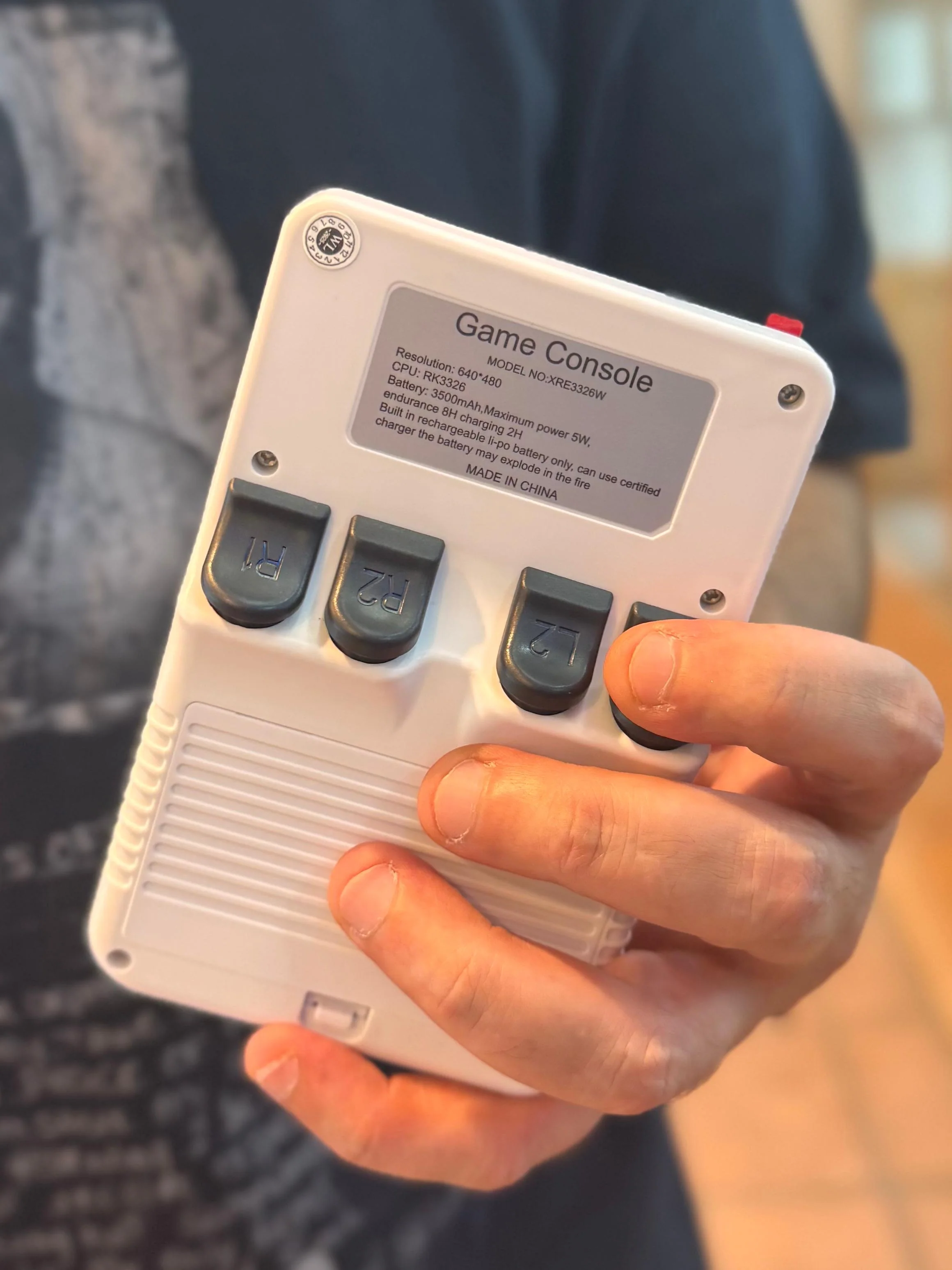 Asli Global Xretro Engine 3.5 Xretro Handheld Game Console With Linux System 128GB | White - Image 9