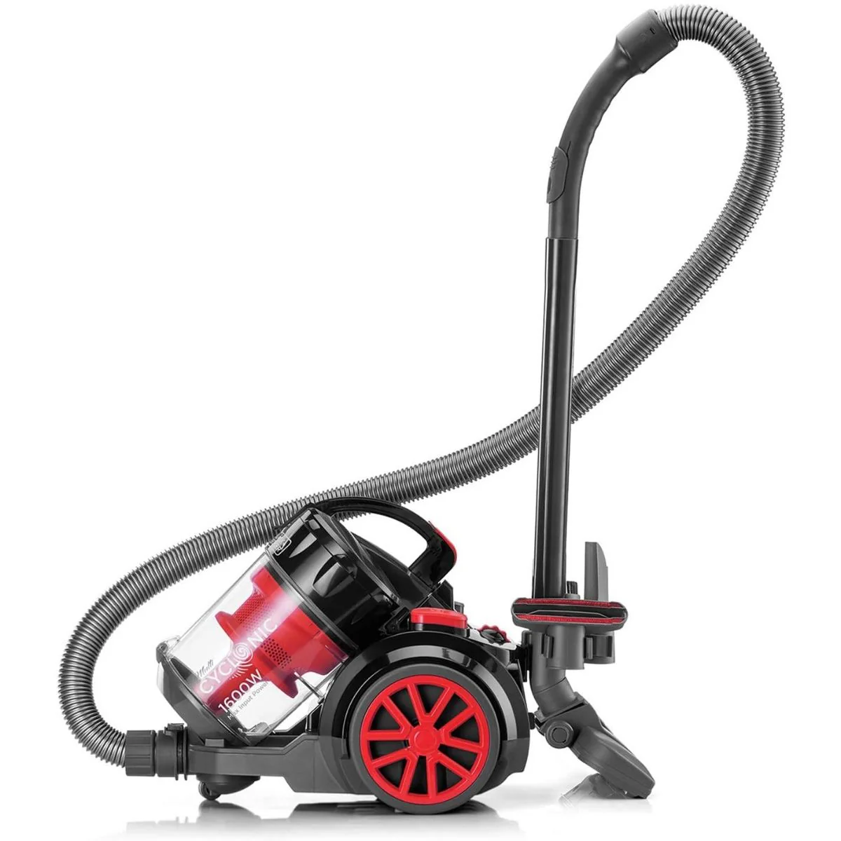 Black & Decker 1600W Bagless Cyclonic Canister Vacuum Cleaner, Multi Color - Image 4