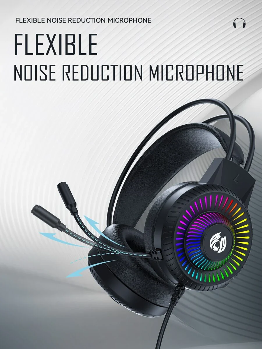 E-Sport Gaming Headset With Backlight With 3.5mm Jack - Image 8