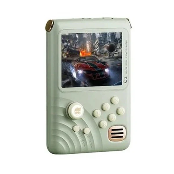 Retro Game Console - 3.5-inch IPS Screen, 6000mAh, 10000 Games | Light Green - Image 3