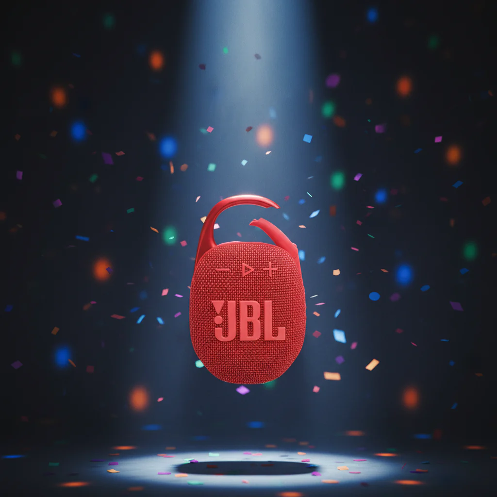 Jbl Clip 5 Wireless Portable Speaker | Red - Image 3