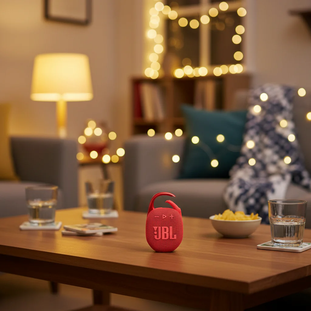 Jbl Clip 5 Wireless Portable Speaker | Red - Image 4
