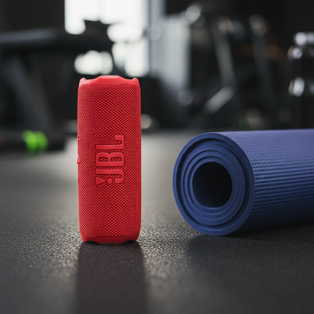 JBL Flip 7 Portable Waterproof and Drop-Proof Speaker | Red - Image 4