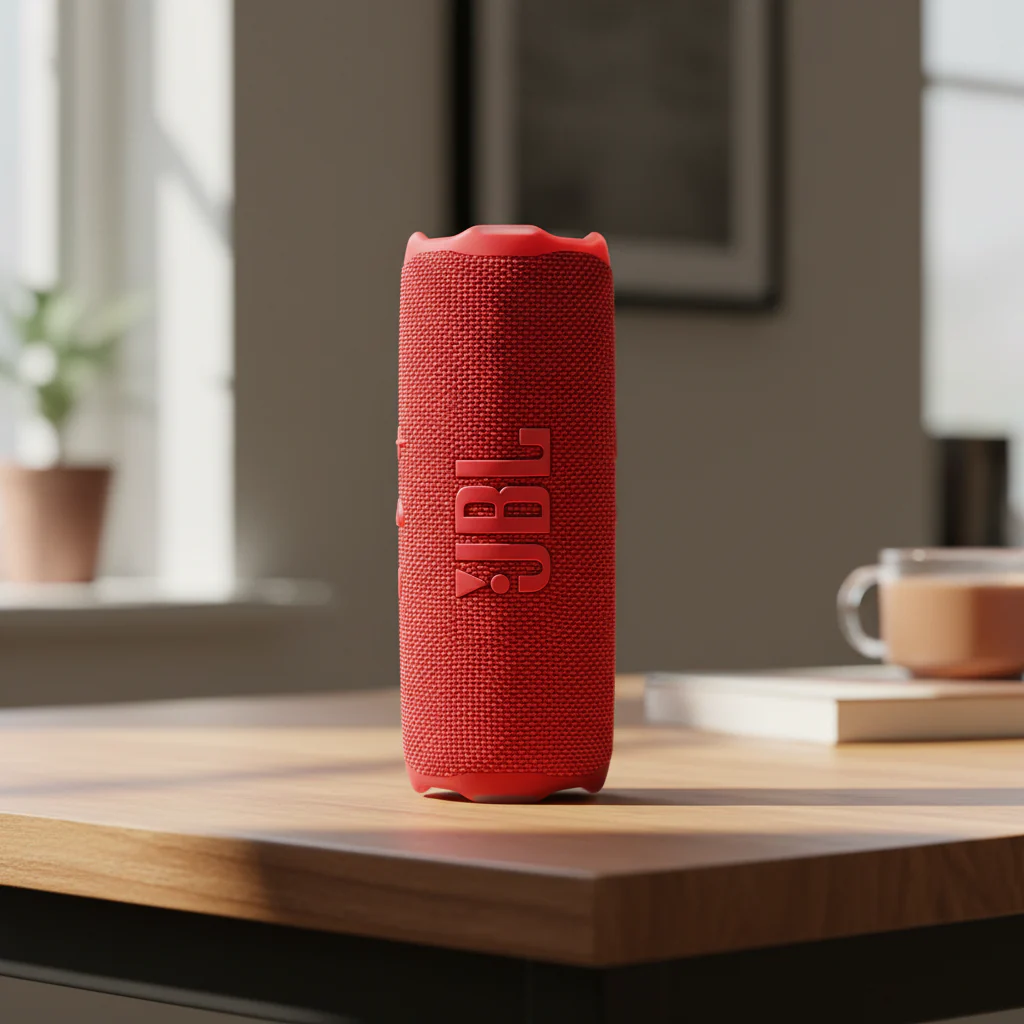 JBL Flip 7 Portable Waterproof and Drop-Proof Speaker | Red - Image 7