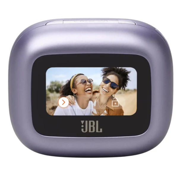 JBL Live Beam 3 True Wireless Earbuds with Screen | Purple - Image 4