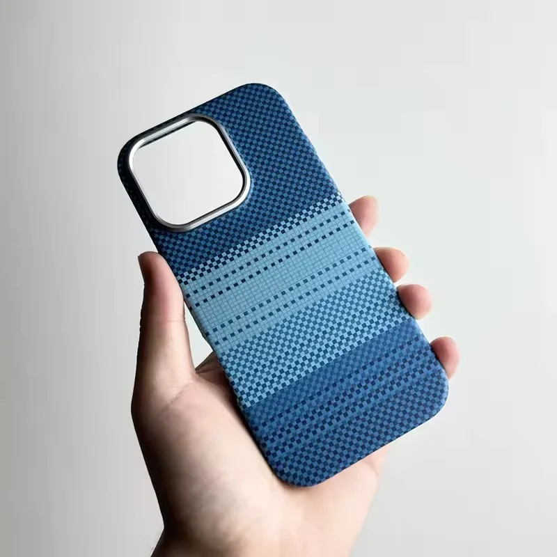 Kevlar Case for iPhone 15 Pro Max | Blue - Image 3