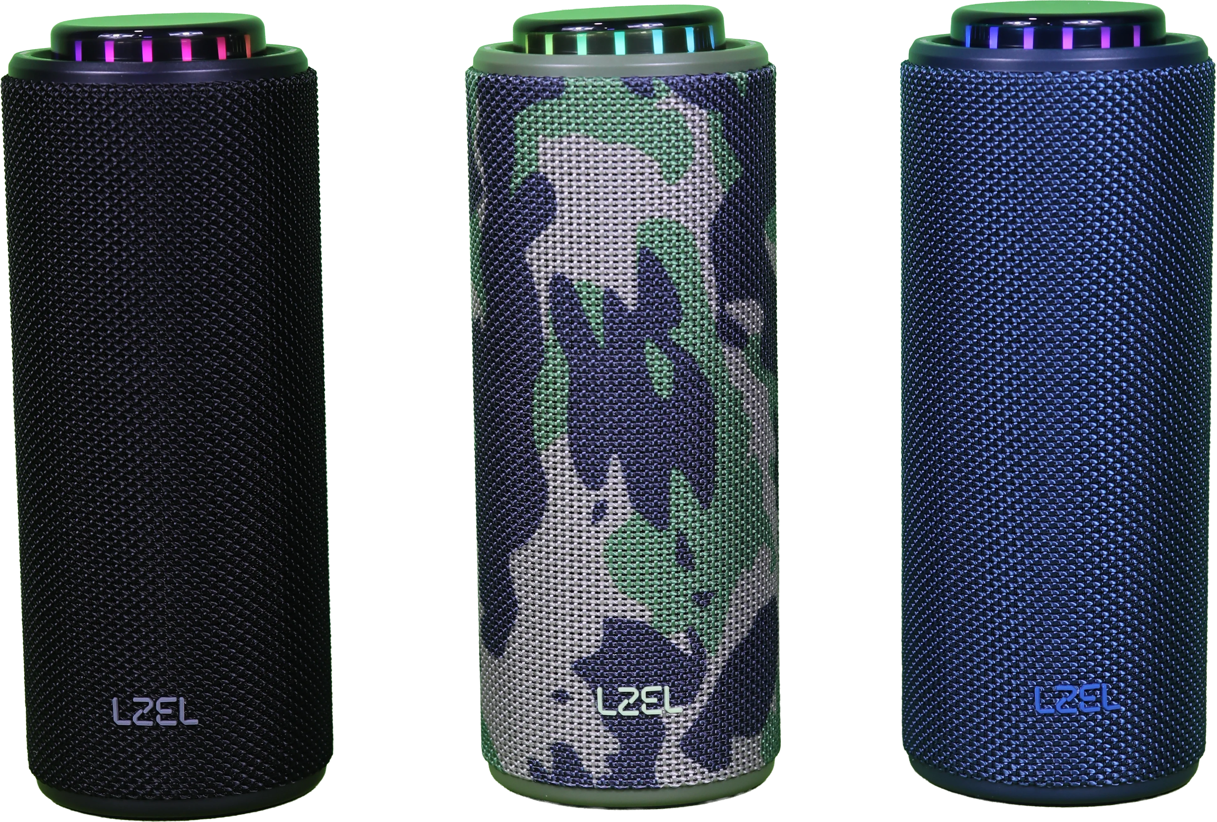 LZEL Aquilasonus Elite Waterproof Portable Bluetooth Speaker With Vibe Lights - Image 12