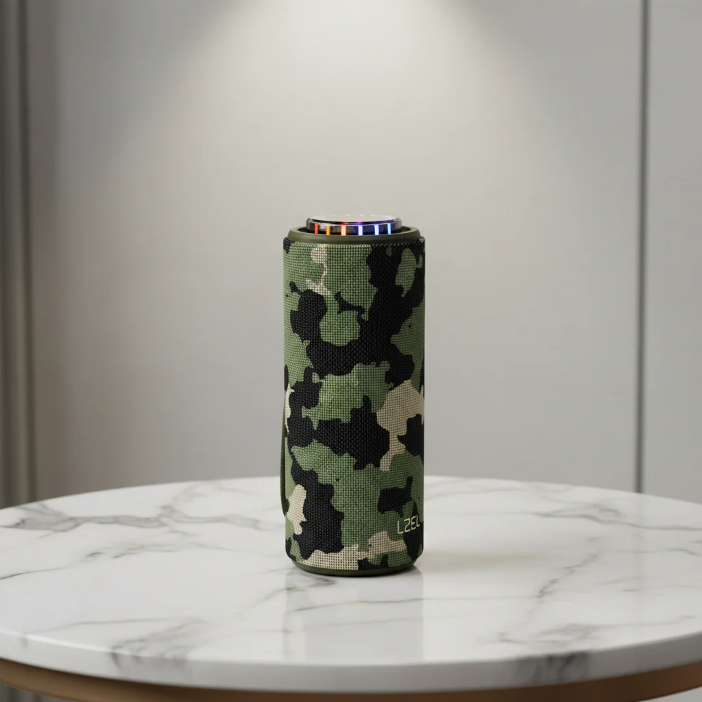 LZEL Aquilasonus Elite Waterproof Portable Bluetooth Speaker With Vibe Lights - Image 8