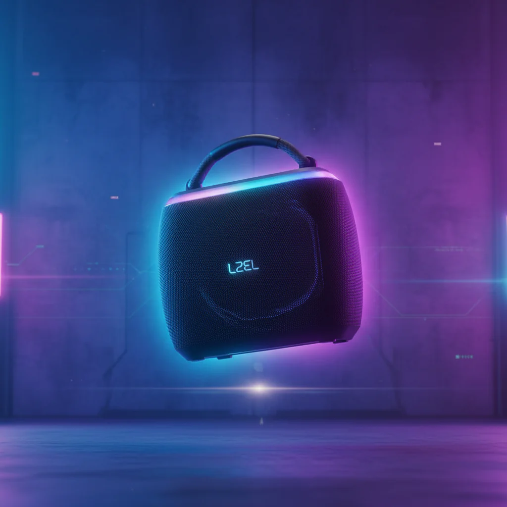 LZEL AquilaSonus Pulse Ultimate – Waterproof Portable Bluetooth Speaker | Black - Image 5