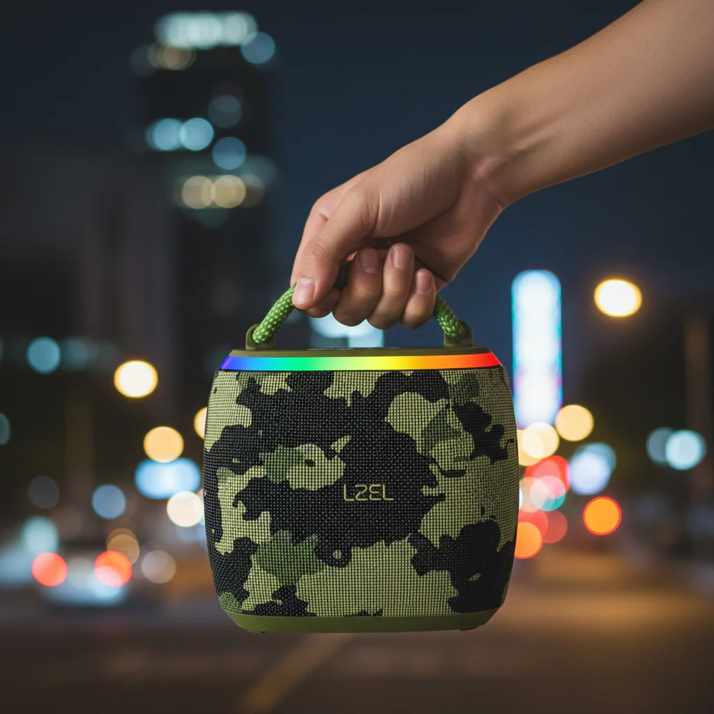 LZEL Aquilasonus Pulse Ultimate Waterproof Portable Bluetooth Speaker - Image 6