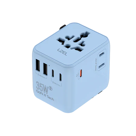 LZEL Voyage GlobePowers 35W GaN III Fast PD Travel Adapter - Image 4