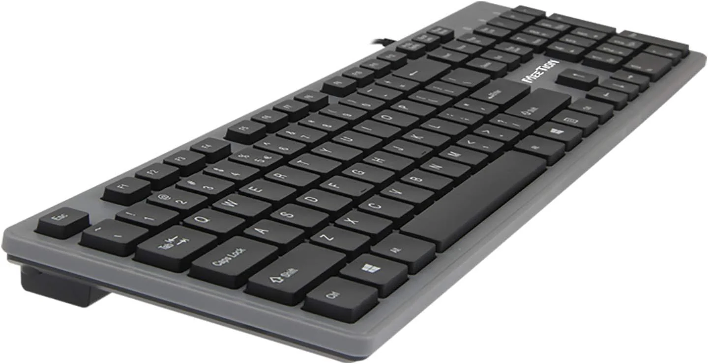 Meetion USB Standard Chocolate Keyboard - Image 4
