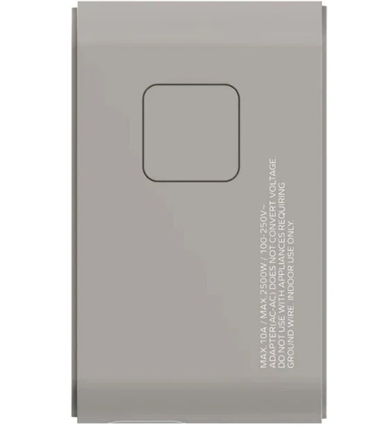 Momax 1-World+ 70W GaN 3-Port w/ Built-in USB-C Cable + AC Travel Adaptor | Grey - Image 4