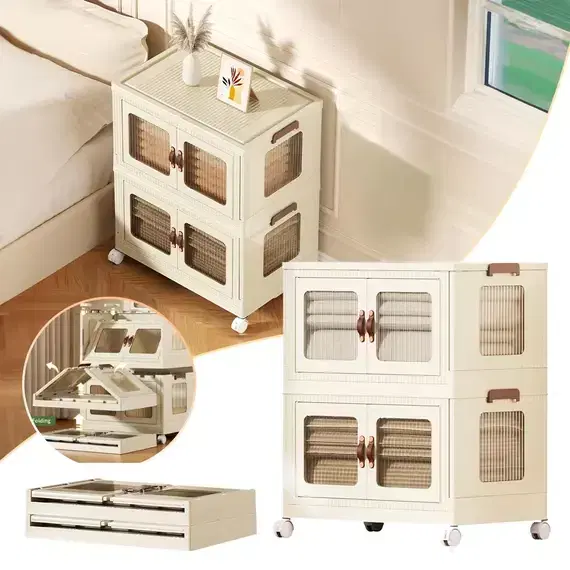 Multifunction Eco-friendly Storage Organizer Boxes 2 Plastic