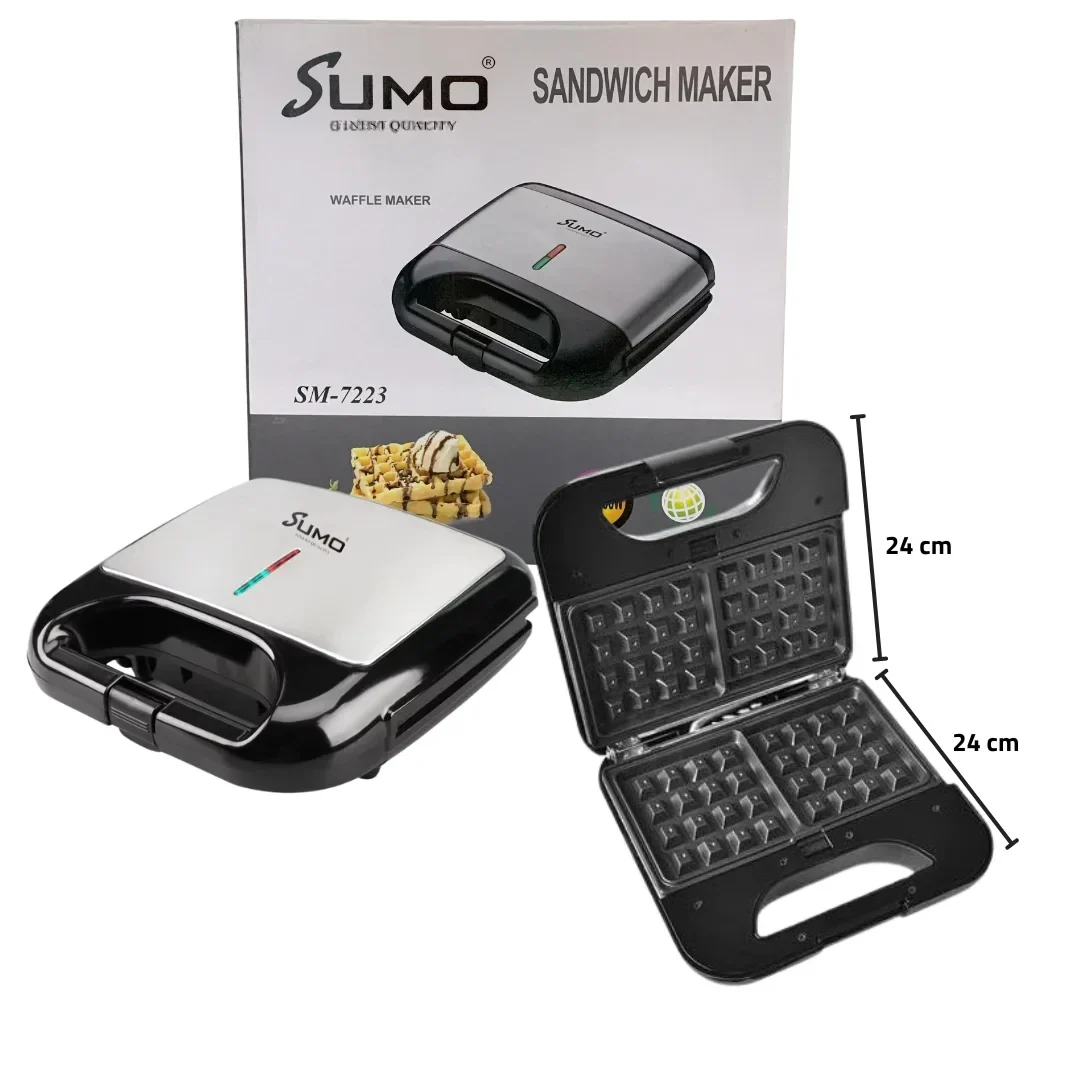 Sumo Waffle Maker | SM-7223 - Image 7