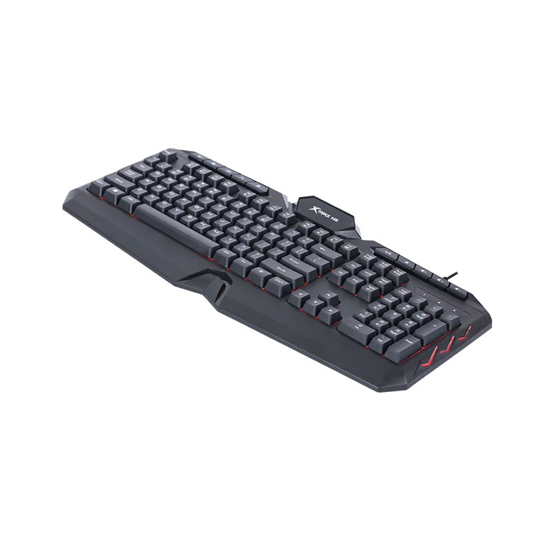 XTRIKE Me 7 Color Backlight Wired Gaming Keyboard - Image 4